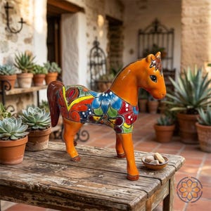 Mexican Statues and Figurines Horse - Etsy