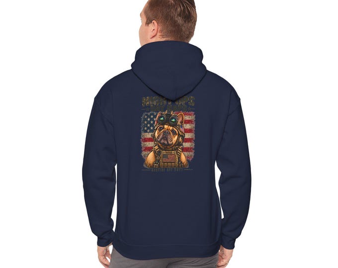 Tactical French Bulldog Hoodie Night Ops Day Naps Sweatshirt Military Dog Hoodie Dog Gift