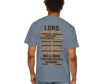 Well Done Good and Faithful Servant Shirt, Christian Scripture T-Shirt, Matthew 25:21
