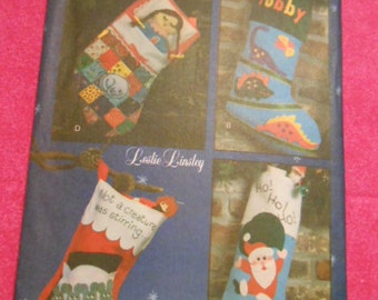 Butterick 6941, christmas, holiday, stockings