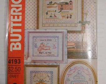 Butterick  4193    Sampler transfer package