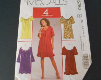 McCalls 5750, Misses Dresses, size 6 to 14