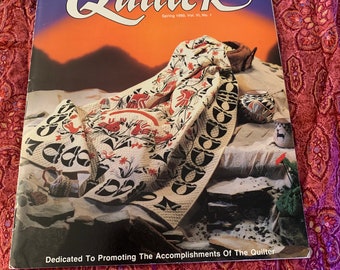 American Quilter magazine  spring 1990, Vol. Vl, No. 1