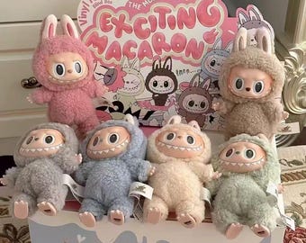 Labubu Exciting Macaron Vinyl Figure Blind Box (Random) – Pop Mart Authentic Plush Toy