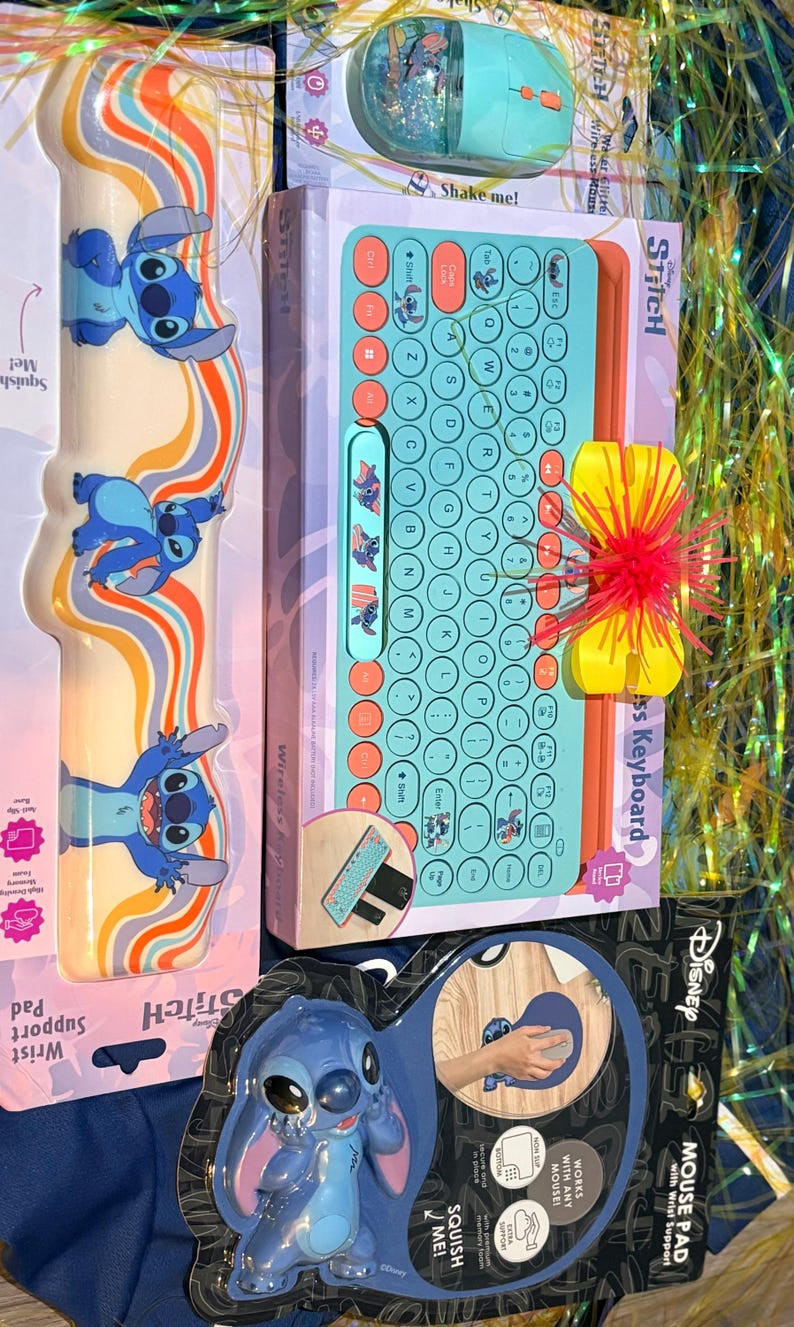 Stitch Computer Adapters Disney Stitch Electronic Accessories - Etsy