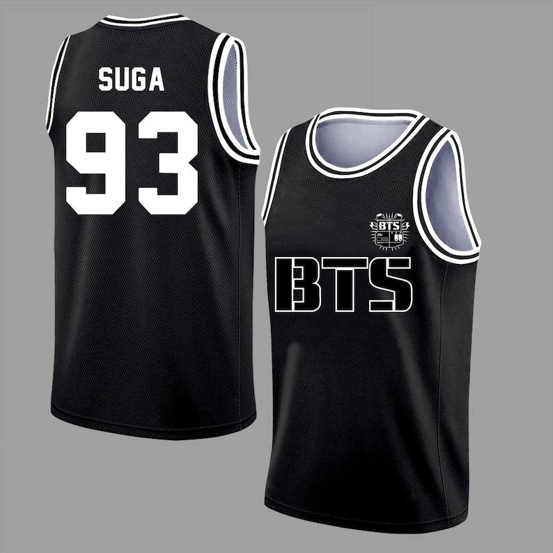 Custom BTS Basketball Jersey for Teen Girl Women Men, Personalized Kpop ...