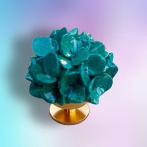 Schubladenknäufe in Übergröße Floral Kabinett Knäufe, Boho Dresser Knobs Hardware, Möbelzubehör