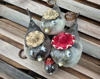 Spécimens de poisson-globe, ornements amusants de poisson-globe, cadeaux rares et précieux, cadeaux de décoration intérieure.