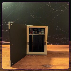 MTG Commander Deck Box, Wakanda Forever, Marvel Inspired Deck Case, 3D Printed, Dice Storage, Magnetic Closure, 100 Sleeved Cards image 9