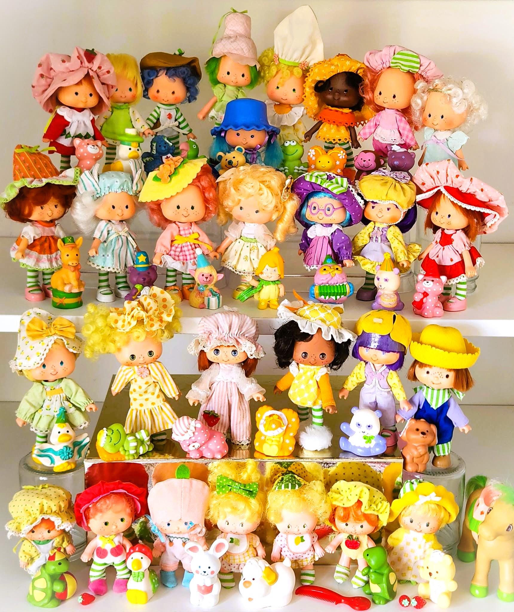 1980s Strawberry Shortcake / Party Pleaser / Sweet Sleeper Dolls +