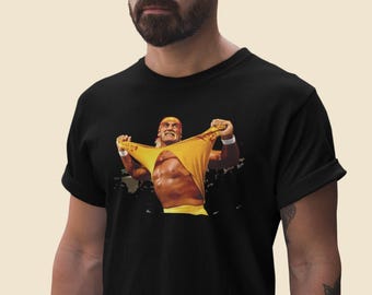 Camiseta unisex de manga corta para adultos de Hulk Hogan, campeón de lucha libre nWo New World Order