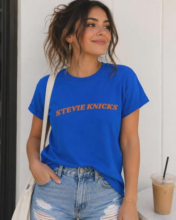 Stevie Knicks Shirt, New York  T-Shirt, NY Basketball Fan Apparel, Viral Basketball Sweater