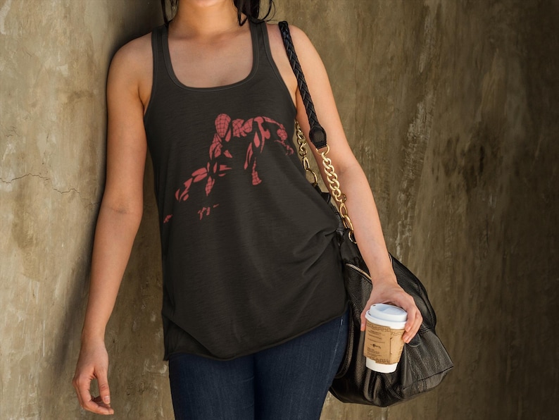 Spiderman T-shirt, Superhero Shirt, Spiderman Tank Top, Super Hero Spider Tee, Spider Movie Crop Top