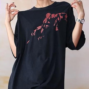 Spiderman T-shirt, Superhero Shirt, Spiderman Tank Top, Super Hero Spider Tee, Spider Movie Crop Top