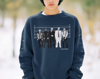 Suéter de cuello redondo de Inter Legends: parodia de la película "Sospechosos habituales"