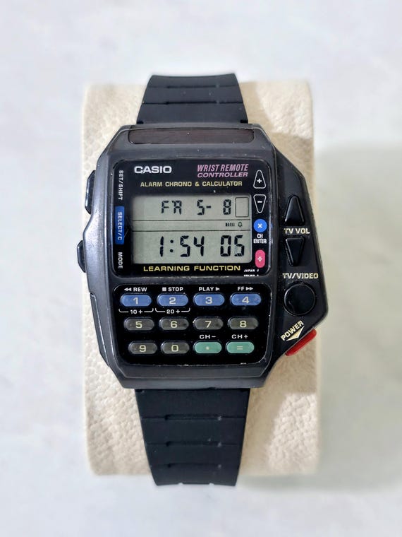 Vintage 90s Casio CMD-40 Wrist Remote Controller Calculator Watch