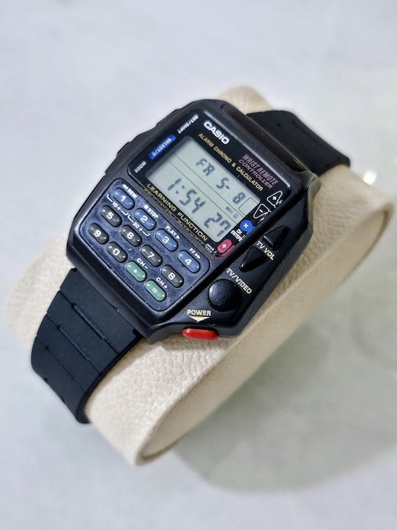 Vintage 90s Casio CMD-40 Wrist Remote Controller Calculator Watch