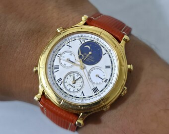 Rare Seiko Age of Discovery 7T36-7A10 Moonphase Chronograph