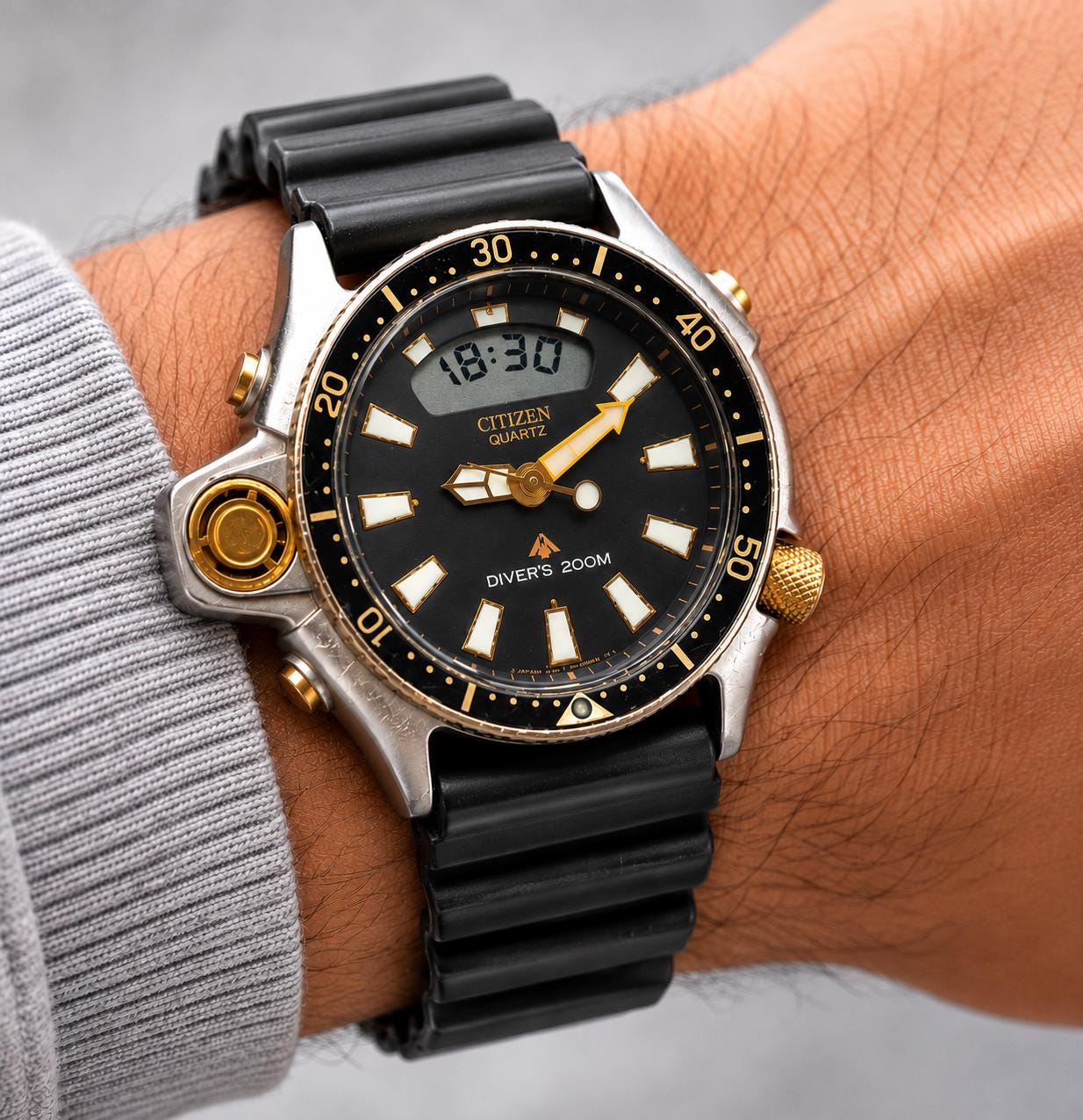 Rare Vintage Citizen Promaster Aqualand C520 Diver Watch | Rare
