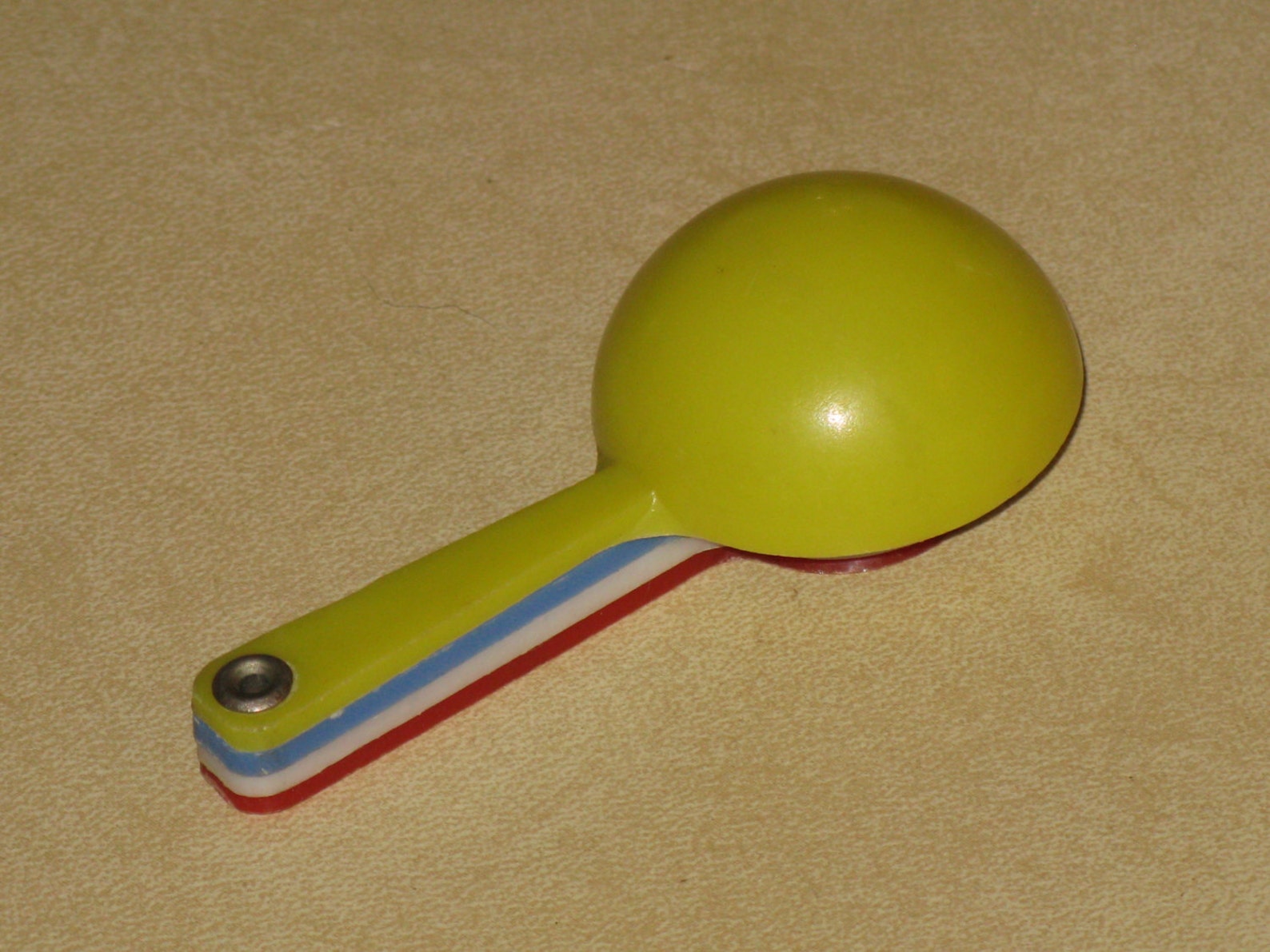 Vintage Measuring Spoons SET Yellow Red Blue White Plastic Etsy
