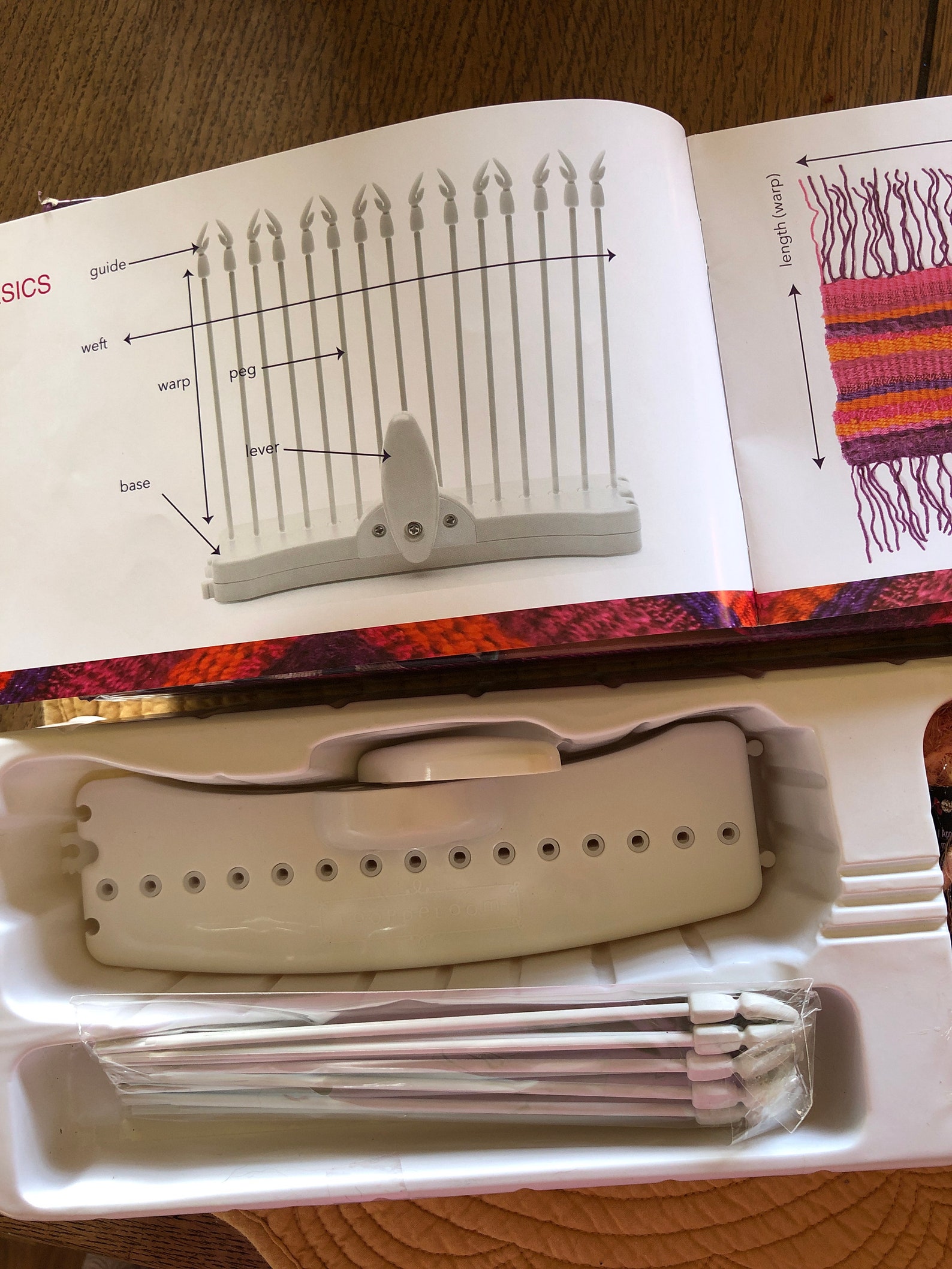 Loop De Loom Spinning Loom Weaving Ages 8 Simple Loom Set Etsy