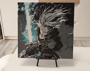 Oeuvre d'art HueForge pour maillot de bain Dragon Ball
