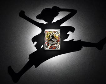Lampe ombre Luffy