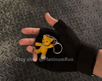 Resident Evil Ada Wong Bear Charm Keychain,  Leon Kennedy Cosplay Props,  Requiem figure