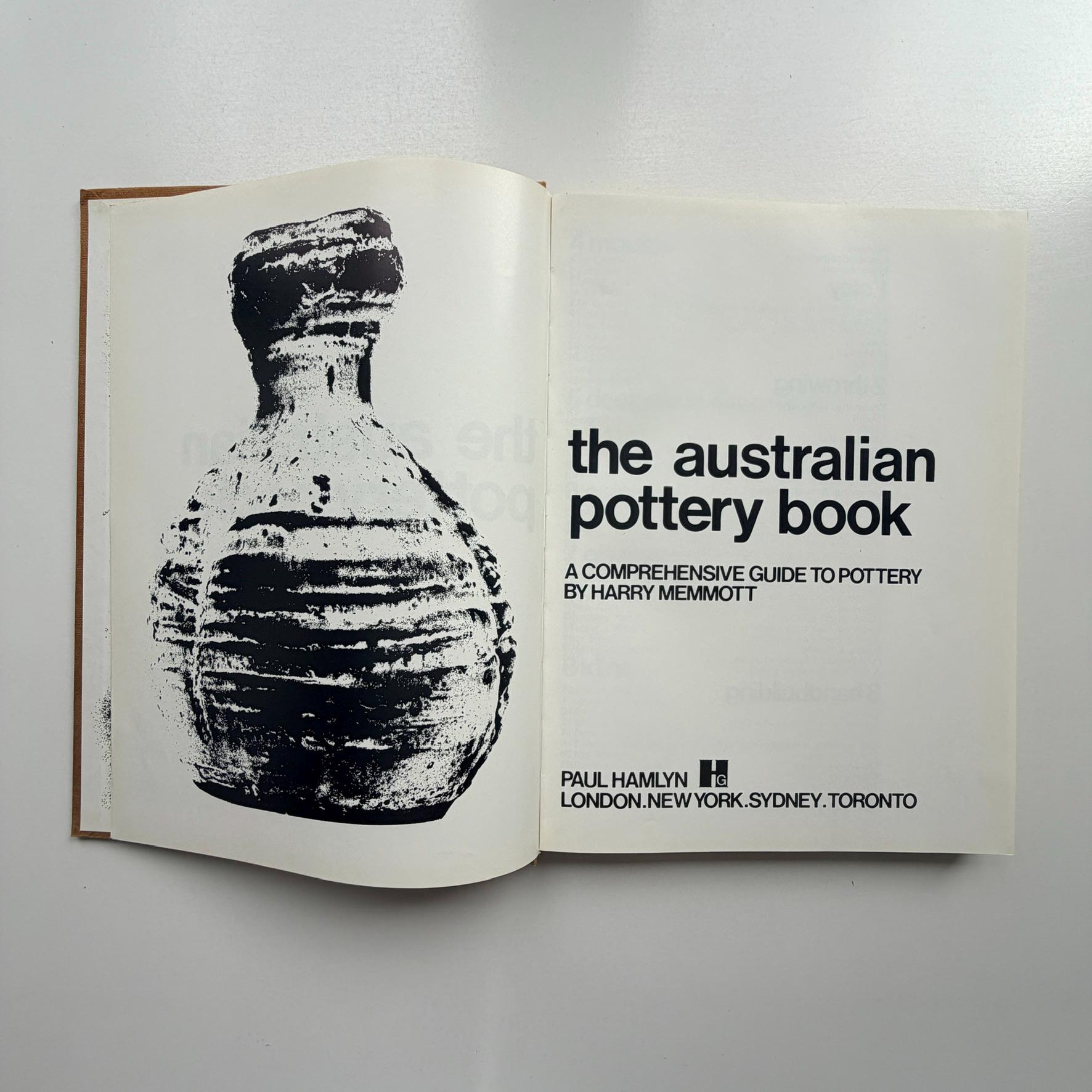 1970 the Australian Pottery Book - Craft Book by Harry Memmott - Etsy