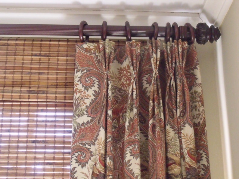 Drapery Heading Styles for Custom Panels Etsy