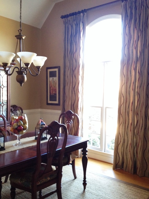Custom Drapes Panels Window Treatment Designer Quality Etsy