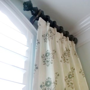 Cortinas personalizadas / Paneles plisados de doble pliegue / Calidad de diseño