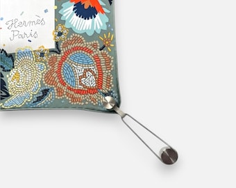 Sistema di esposizione per sciarpe, kit per esporre opere d'arte senza cornice, sistema di sospensione ispirato a Hermès - Design migliorato