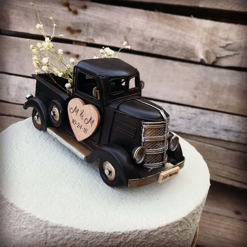 Farmhouse Wedding Cake Topper / Barn Wedding Cake Topper / Etsy