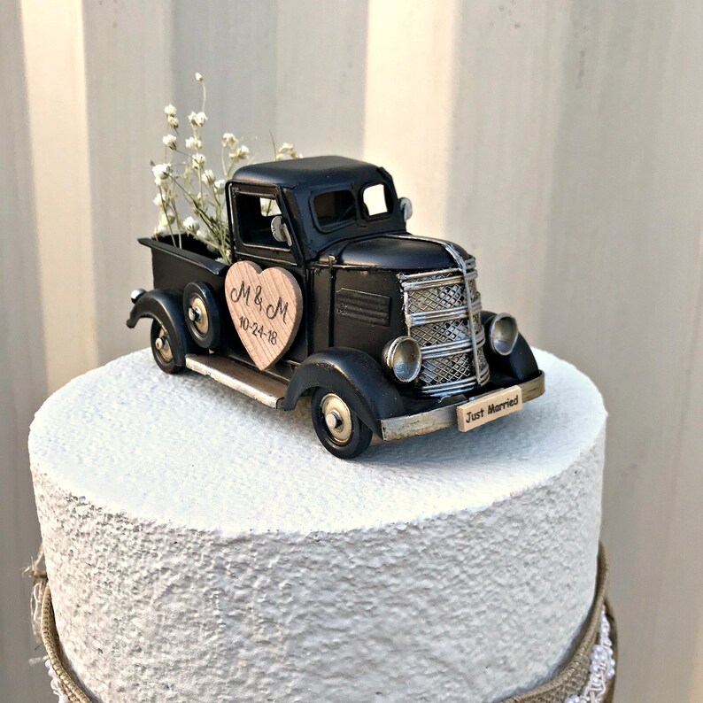 Farmhouse Wedding Cake Topper / Barn Wedding Cake Topper / Etsy