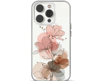 Wildflower Phone Case, Boho Botanical Nature Inspired Case for iPhone, Samsung & Pixel