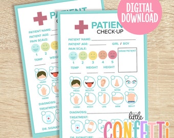 Kids Play Pretend Doctor check Up, Pretend Doctor, Play Doctor, Check-up, Pretend Check-up, Pretend Dr. Office, Pretend Dr, Play Dr Check up