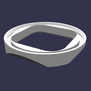 3D-Datei – 58-mm-Kamerafilterhalter für GoPro MISSION 1 Serie