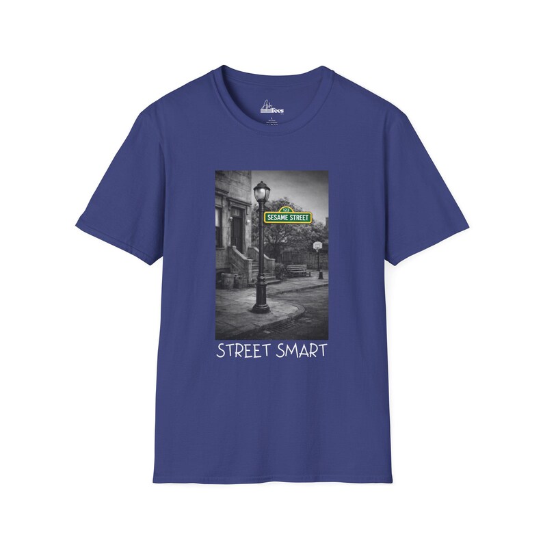 Sesame Street Adult Tee | Street Smart Shirt | PBS T-shirt image 12