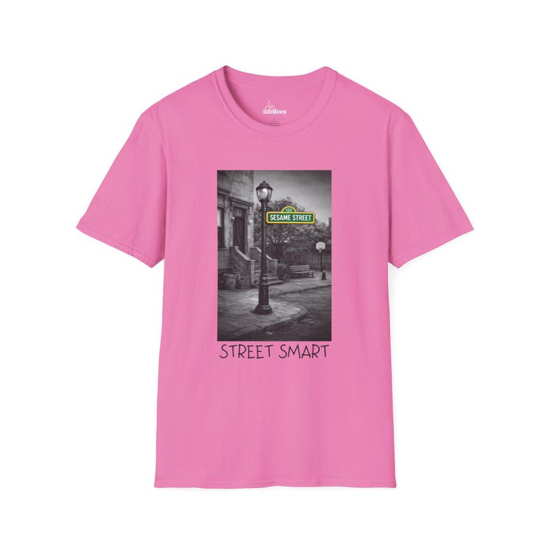 Sesame Street Adult Tee | Street Smart Shirt | PBS T-shirt image 15