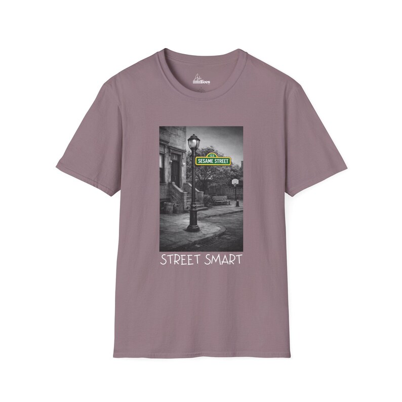 Sesame Street Adult Tee | Street Smart Shirt | PBS T-shirt image 14