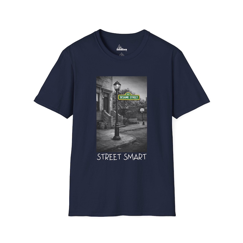 Sesame Street Adult Tee | Street Smart Shirt | PBS T-shirt image 13