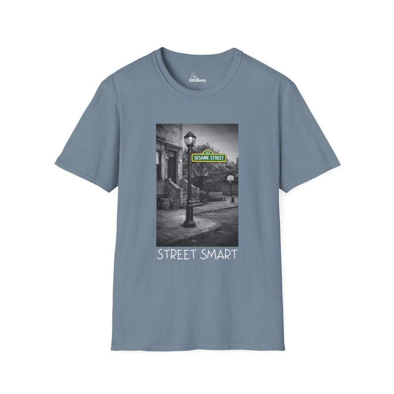 Sesame Street Adult Tee | Street Smart Shirt | PBS T-shirt image 11