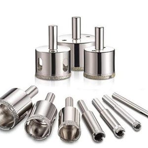 Diamond Hole Saw Set | Tile Glass Ceramic Drill Bit Kit | Marble Granite Hole Cutter | DIY & Professional Tool