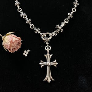 Chrome Hearts Fleur Pendant - Etsy