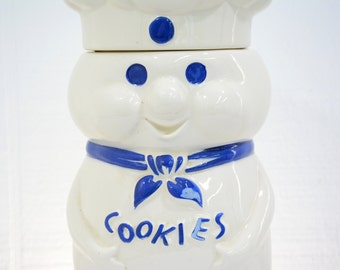 doughboy cookie jar etsy
