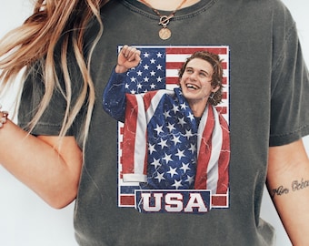 Comfort Colors® Jack Hughes USA Hockey Shirt