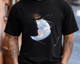 Christina Koch Artemis Orion Window Earth Shirt, Space Mission T-Shirt, Orion Spacecraft Apparel, NASA Gift Comfort Colors® Shirt