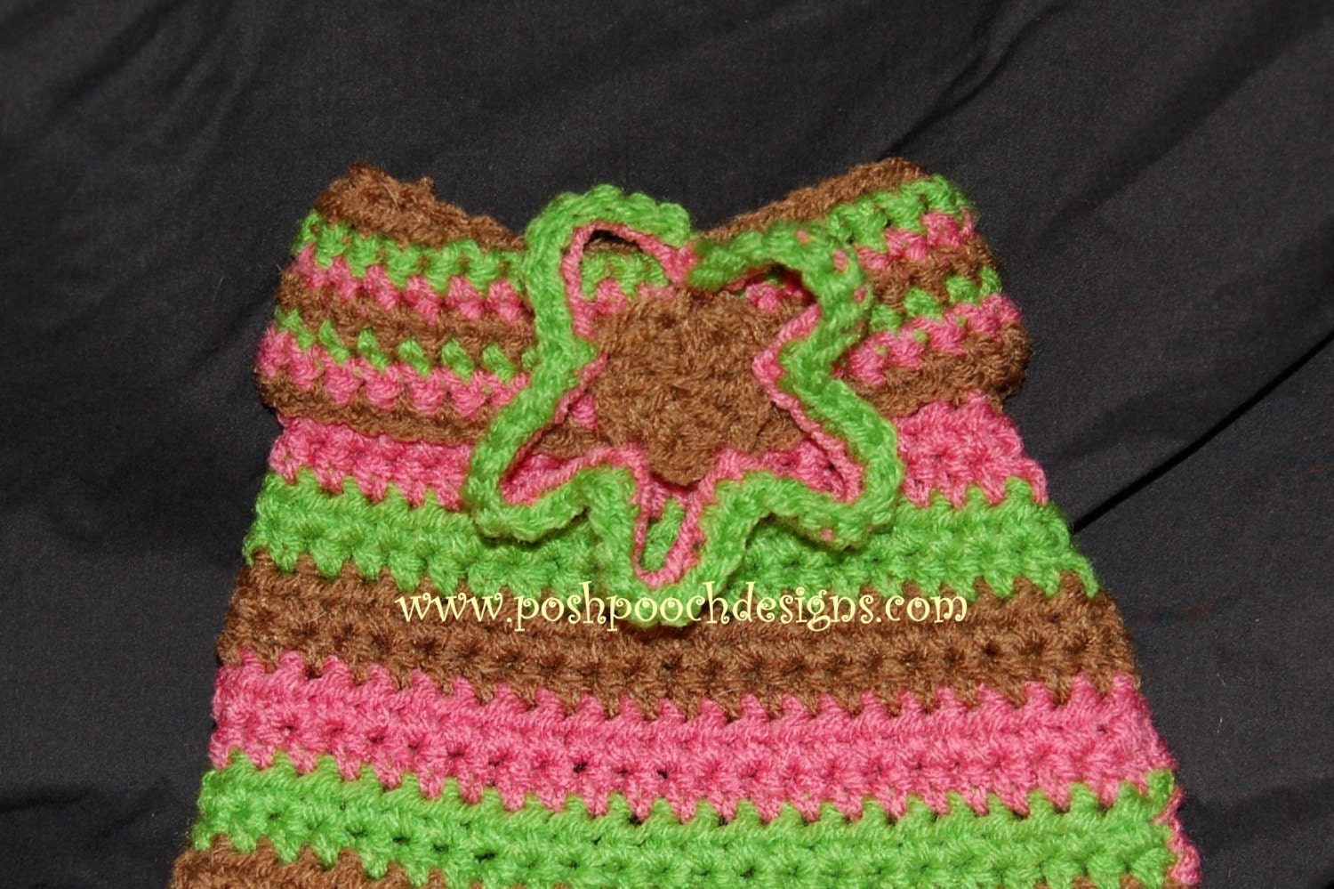 Instant Download Crochet Pattern Striped Dog Sweater With Etsy