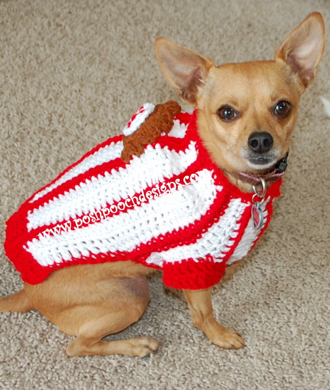 Instant Download Crochet Pattern Baseball Dog Shirt Dog Etsy